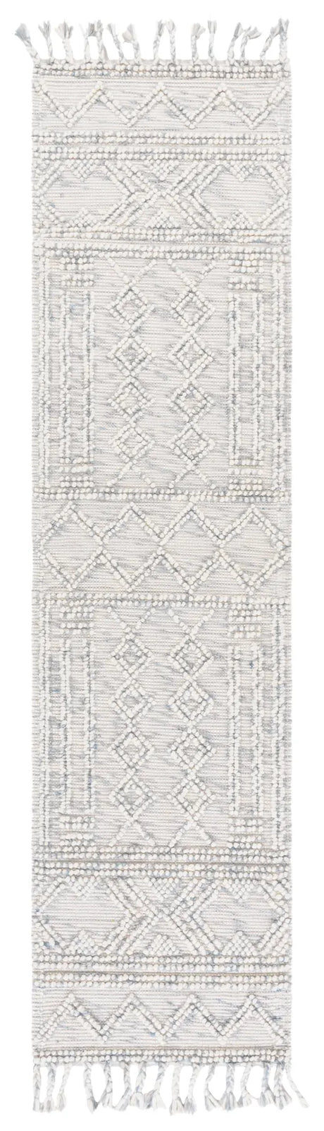 Safavieh Natura 2'-3" x 9'-0" Rug in Grey / Ivory