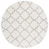 Safavieh Hudson Shag 7'-0" x 7'-0" Rug in Ivory / Beige