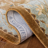 Safavieh Bergama 4'-0" x 6'-0" Rug in Brown / Blue