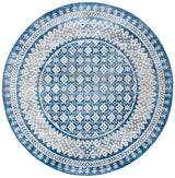 Safavieh Brentwood 6'-7" x 6'-7" Rug in Navy / Beige