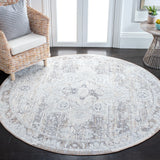 Safavieh Martha Stewart Sabrina 5'-0" x 5'-0" Rug in Grey / Beige