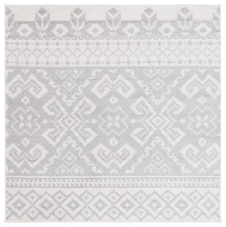 Safavieh Adirondack 6'-0" x 6'-0" Rug in Ivory / Silver
