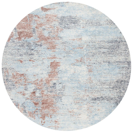 Safavieh Restoration Vintage 6'-0" x 6'-0" Rug in Blue / Brown