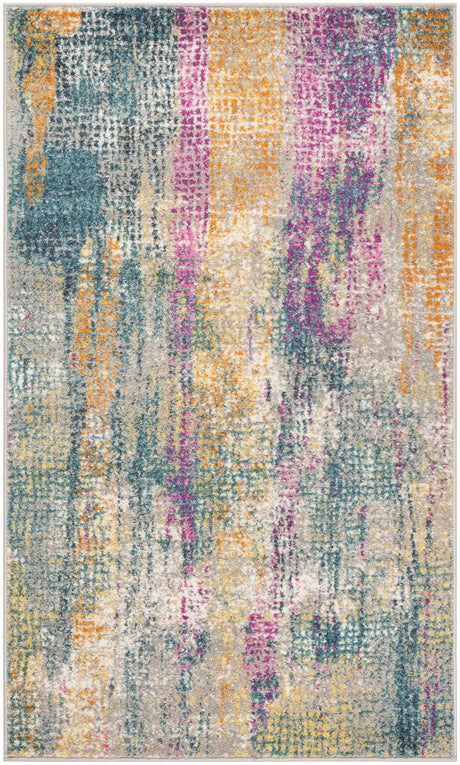 Safavieh Madison 3'-0" x 5'-0" Rug in Blue / Fuchsia