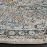 Safavieh Dream 6'-7" x 6'-7" Rug in Ivory / Navy