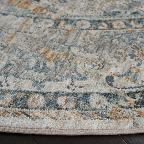 Safavieh Dream 6'-7" x 6'-7" Rug in Ivory / Navy