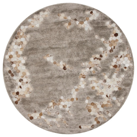 Safavieh Manhattan 6'-0" x 6'-0" Rug in Taupe