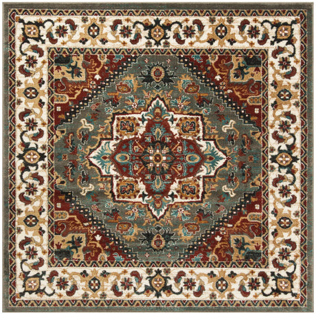 Safavieh Summit 6'-7" x 6'-7" Rug in Grey / Ivory