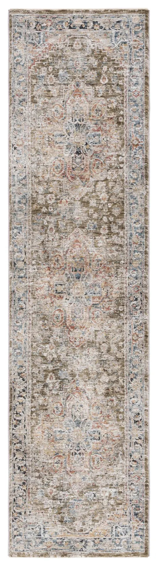 Safavieh Silverado 2'-0" x 8'-0" Rug in Sage / Blue