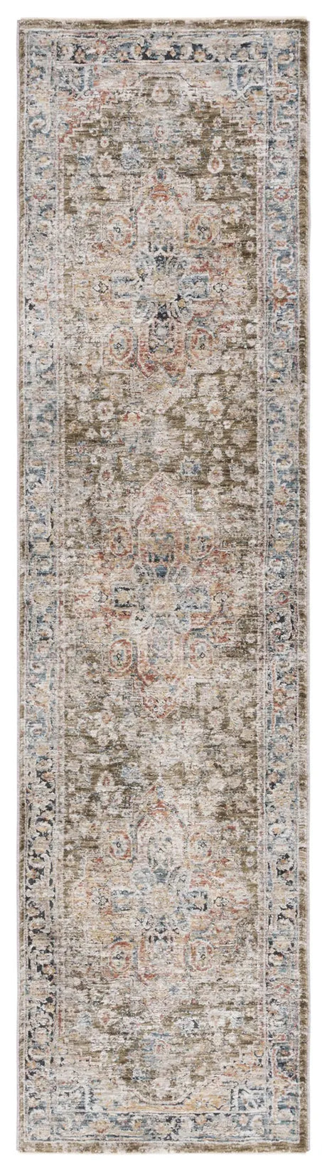 Safavieh Silverado 2'-0" x 8'-0" Rug in Sage / Blue