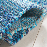 Safavieh Montauk 4'-0" x 6'-0" Rug in Grey / Blue