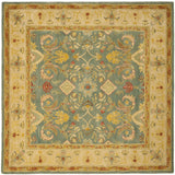 Safavieh Anatolia 8'-0" x 8'-0" Rug in Light Blue / Ivory