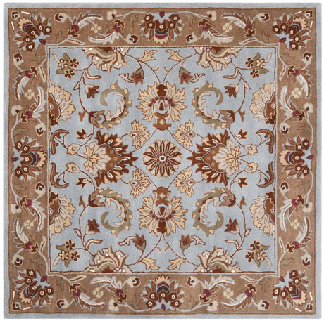 Safavieh Heritage 6'-0" x 6'-0" Rug in Blue / Beige