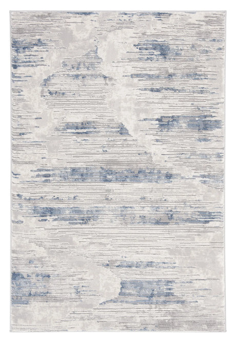 Safavieh Meadow 100 4'-0" x 6'-0" Rug in Grey / Ivory