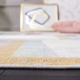 Safavieh Bayside 4'-0" x 6'-0" Rug in Ivory / Blue Rust