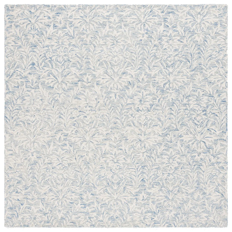 Safavieh Ebony 6'-0" x 6'-0" Rug in Blue / Ivory