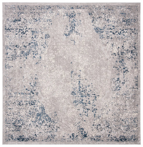 Safavieh Invista 6'-7" x 6'-7" Rug in Grey / Ivory