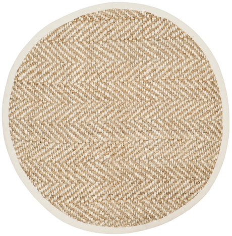 Safavieh Natural Fiber 6'-0" x 6'-0" Rug in Ivory / Natural