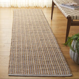 Safavieh Natural Fiber 2'-3" x 9'-0" Rug in Natural / Grey