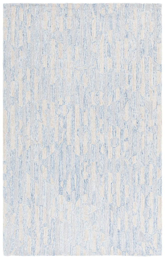Safavieh Metro 4'-0" x 6'-0" Rug in Blue / Ivory