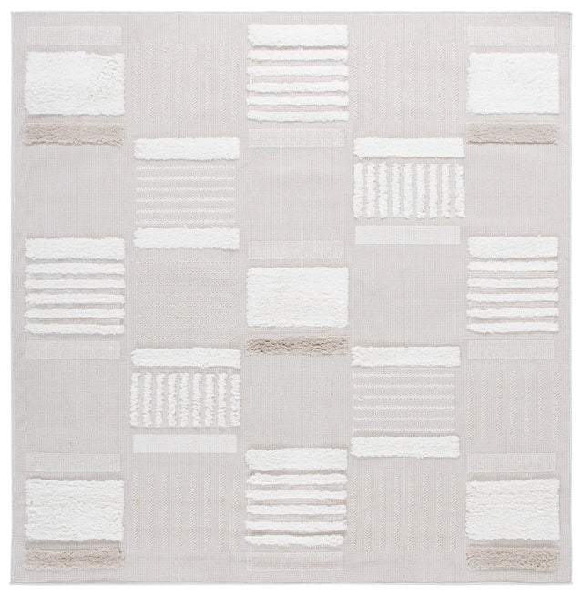 Safavieh Trends 6'-7" x 6'-7" Rug in Beige / Ivory