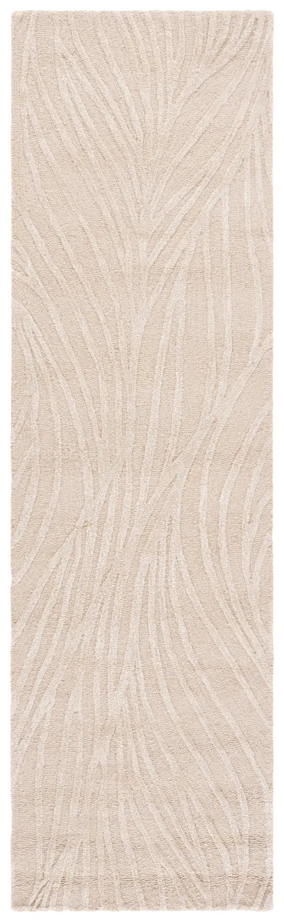 Safavieh Glamour 2'-3" x 8'-0" Rug in Beige / Ivory