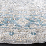 Safavieh Dream 6'-7" x 6'-7" Rug in Grey / Blue