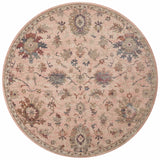 Loloi Giada Gia-03 Blush/Multi Rugs - round flat