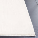 Safavieh Faux Rabbit Fur 4'-0" x 6'-0" Rug in Beige