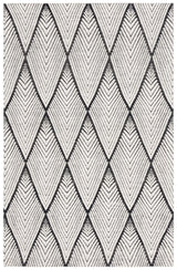 Safavieh Marbella 4'-0" x 6'-0" Rug in Black / Ivory