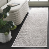 Safavieh Mila 2'-2" x 8'-0" Rug in Grey / Ivory