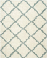 Safavieh Sgd-Dallas Shag 10'-0" x 14'-0" Rug in Ivory / Light Blue