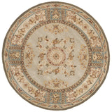 Safavieh Bergama 6'-0" x 6'-0" Rug in Light Blue / Ivory