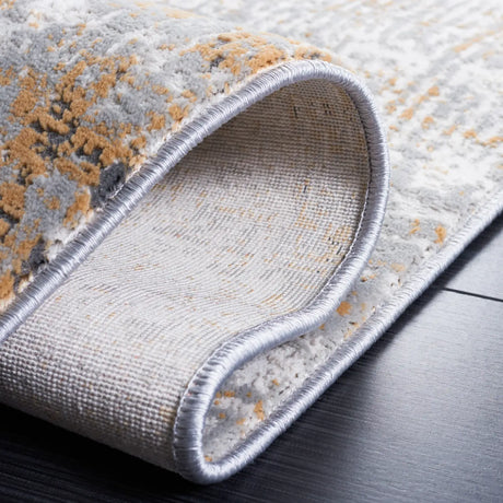 Safavieh Vogue 4'-0" x 6'-0" Rug in Grey / Gold