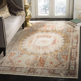 Safavieh Vintage Persian 4'-0" x 6'-0" Rug in Cream / Rust