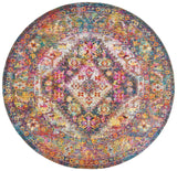 Safavieh Crystal 7'-0" x 7'-0" Rug in Navy / Light Blue