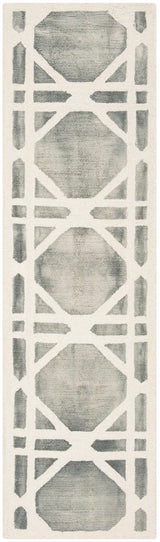 Safavieh Dip Dye 2'-3" x 10'-0" Rug in Ivory / Grey