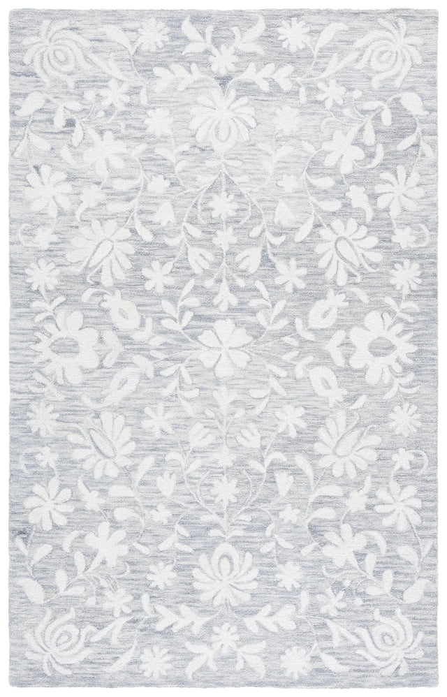 Safavieh Metro 4'-0" x 6'-0" Rug in Grey / Ivory
