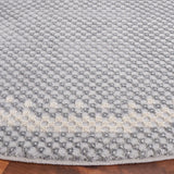 Safavieh Continental 6'-7" x 6'-7" Rug in Grey / Beige