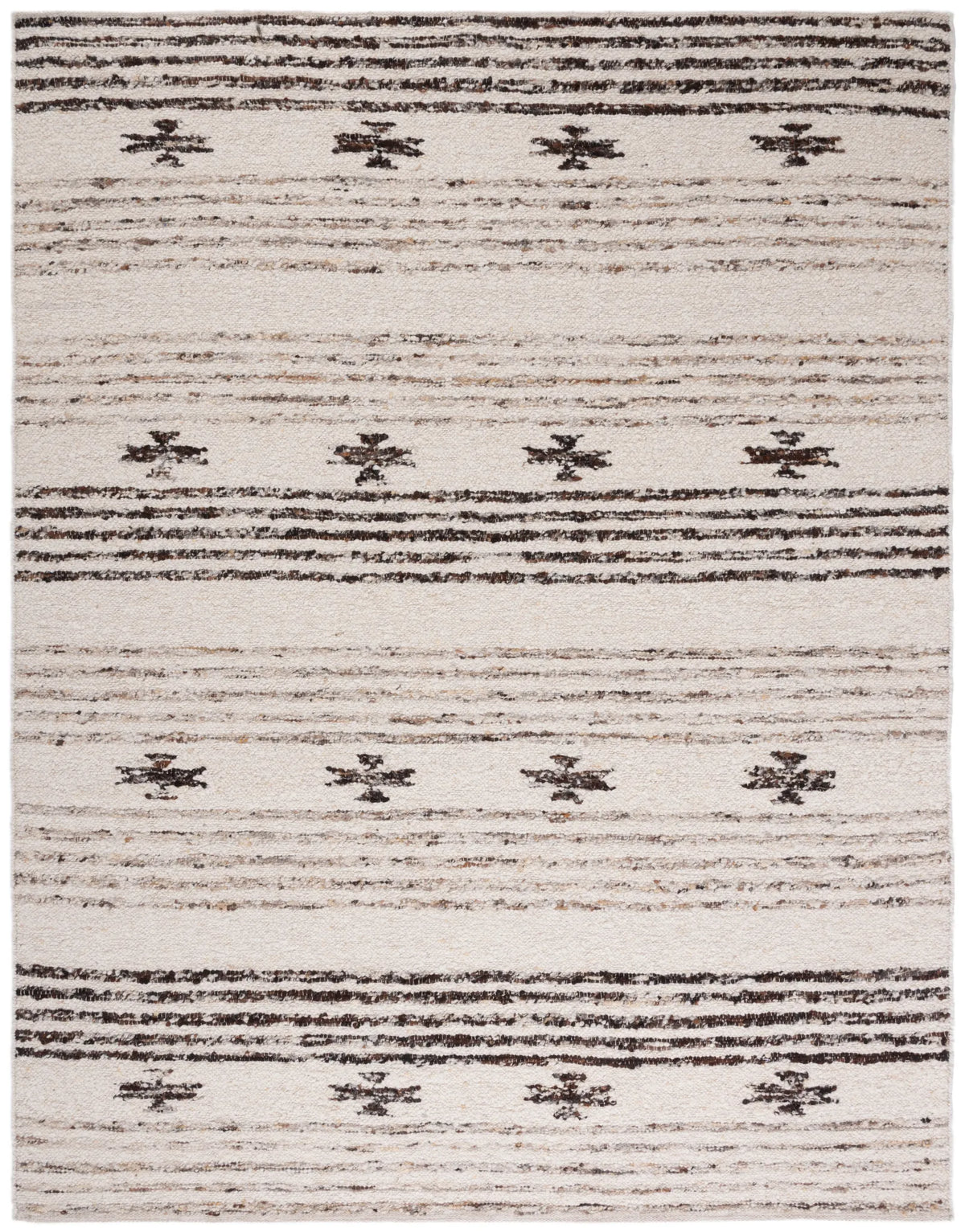 Safavieh Natura 10'-0" x 14'-0" Rug in Black / Ivory