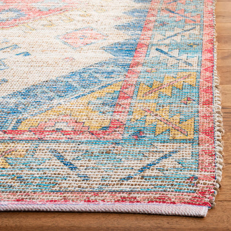 Safavieh Saffron 4'-0" x 6'-0" Rug in Cream / Blue