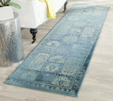 Safavieh Vintage 2'-2" x 10'-0" Rug in Turquoise / Multi