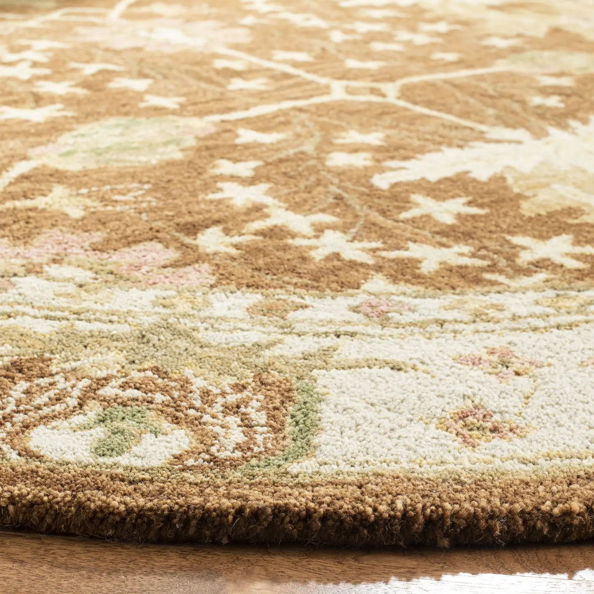 Safavieh Anatolia 6'-0" x 6'-0" Rug in Brown / Beige