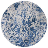 Safavieh Jasper 100 6'-7" x 6'-7" Rug in Navy / Ivory