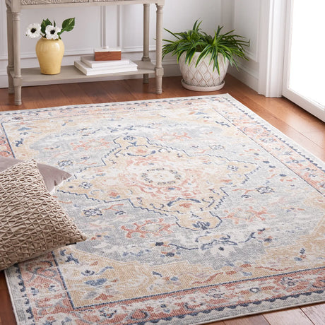 Safavieh Bayside 4'-0" x 6'-0" Rug in Sage / Gold