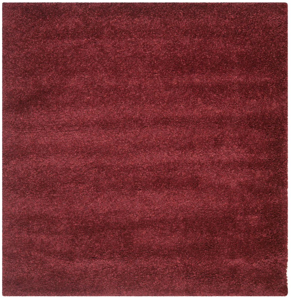 Safavieh Shag 4'-0" x 4'-0" Rug in Maroon