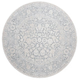 Safavieh Reflection 6'-7" x 6'-7" Rug in Light Grey / Cream
