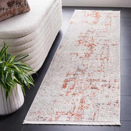Safavieh Shivan 2'-2" x 8'-0" Rug in Grey / Rose