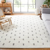Safavieh Berber Shag 10'-0" x 14'-0" Rug in Beige / Grey