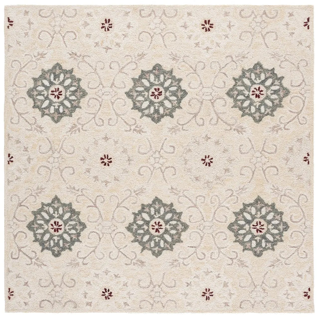 Safavieh Metro 6'-0" x 6'-0" Rug in Beige / Ivory